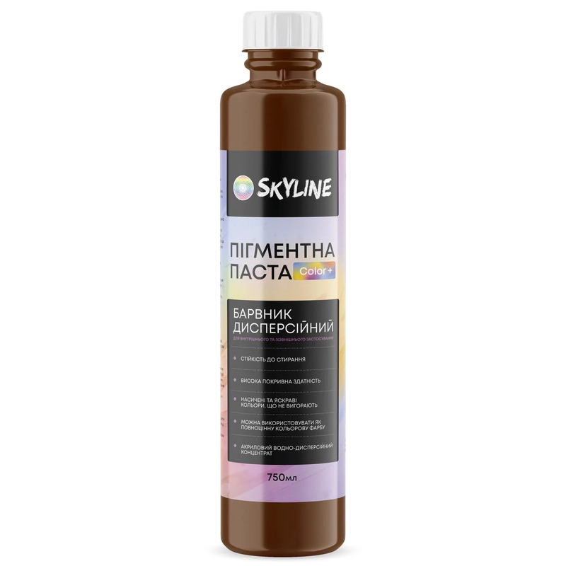 Паста пігментна Skyline Color+ 750 мл для внутрішніх і зовнішніх робіт